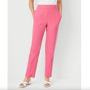 Ann Taylor The Easy Ankle Pant Pink Size Medium